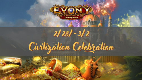 Civilization Celebration in Evony
