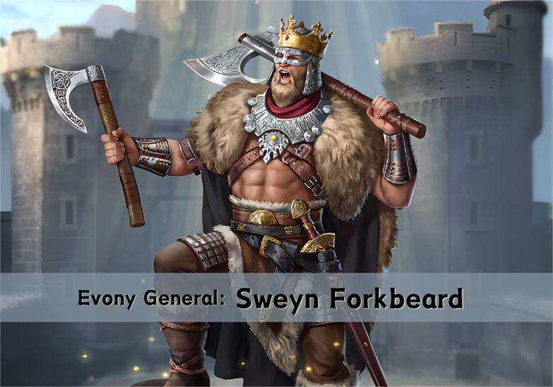 Evony Epic Historic General Sweyn Forkbeard