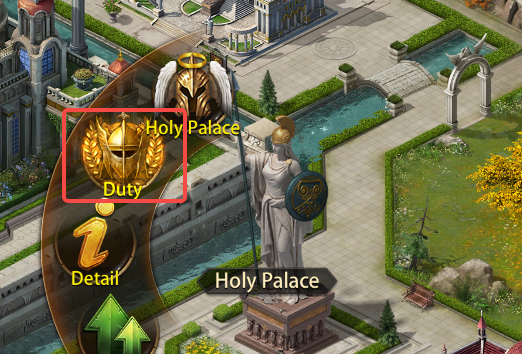 Evony Holy Palace Duty